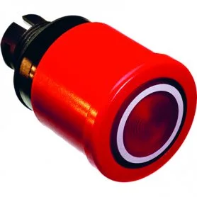 Кнопка MPMT3-11R (красная, 40мм, отпускание поворотом, с подсветкой, корпус)