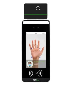 терминал распознавания лиц с измерением температуры тела zkteco speedface-v5l-rfid[ti][em]